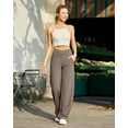 thumbnail image 7 of G4Free Wide Leg Pants for Women Loose Yoga Pants with Pockets Petite/Regular/Tall Stretch Casual Lounge Pants, 7 of 7