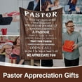 thumbnail image 6 of Pastor Appreciation Day Gifts, Pastor Gifts For Men, Thanksgiving Day Gifts for Pastor, Unique Pastor Day Gifts, Pastor’s Day Decorations Gift, Gifts For Pastor Religious Christian Blanket 60"x50", 6 of 6