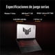 thumbnail image 2 of Laptop Asus TUF FA608UM-RV081W R7 16GB 1TB RTX 5060 Gris + Backpack, 2 of 5