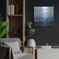 thumbnail image 4 of Luxe Metal Art 'Icelandic Wave' by Silvia Vassileva, Metal Wall Art, 24" x 24", 4 of 8