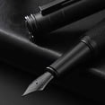 thumbnail image 3 of Matte Black Forest Fountain Pen Extra Fine Nib with Converter, 3 of 5