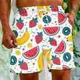 thumbnail image 5 of Iugvhana Men's Novelty Beach Shorts Quick Dry Swimwear Sports Running Swim Board Shorts Swim Trunks Summer Party Shorts Multicolor#3 XXXL, 5 of 8