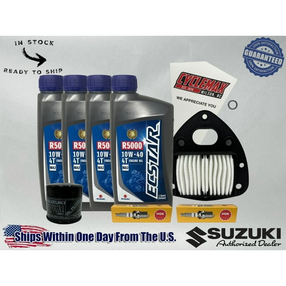 Cyclemax Standard Ecstar R5000 Tune-Up Kit compatible with 2005-2009 Suzuki Boulevard C90
