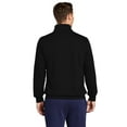 thumbnail image 2 of Sport Tek Adult Male Men Heather Long Sleeves Sweatshirt Black Medium, 2 of 6
