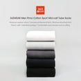 thumbnail image 4 of Youpin 365WEAR Hombre Pima Cotton Sport Calcetines de tubo a media pantorrilla No, 4 of 8