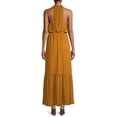 thumbnail image 3 of NSR Women's Halter Maxi Dress, 3 of 6