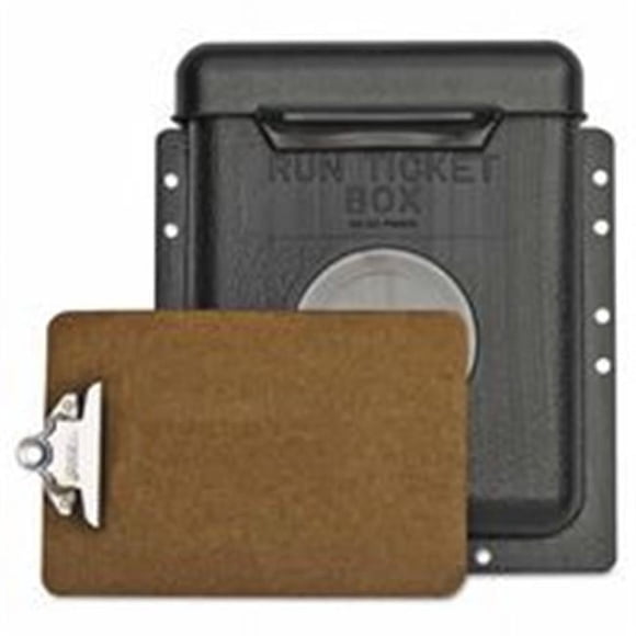 Gearench 306-RTB1 Petol Run Ticket Boxes With Hinged Lid, 1- 0.5 lbs. Polyethylene