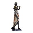 thumbnail image 2 of 1 Juego de exquisitas figuritas africanas para mujer, estatua Tribal femenina, adornos exóticos, estantería de escritorio, decoración para sala de estar y oficina Estilo B Estilo C Macarena escultura dama africana, 2 of 8