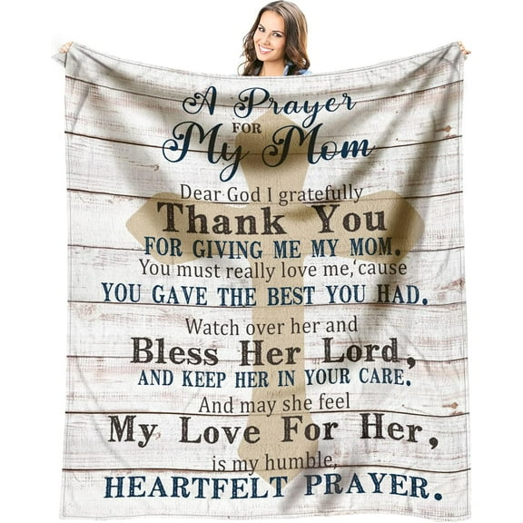Mom Blanket - Birthday Gifts for Mom from Daughter, Son - Mother Birthday Gifts - Moms Birthday Gift Ideas - Birthday Presents for Moms - to My Mothers Throw Blanket