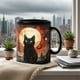 thumbnail image 1 of Regalos de Decoración Del Hogar Taza de Misterio de Halloween de Medianoche Taza de Cerámica Linda de Halloween 11 Tazas de Café de Gatos Góticos para la Decoración de la Oficina Del Hogar Decoración, 1 of 2