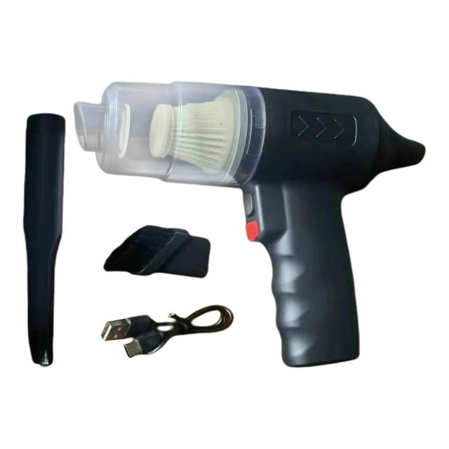Aspiradora de mano inalámbrica para coche pequeño, aspiradora compacta portátil para el hogar, aspiradora inalámbrica de 60W para vehículo potente estilo B