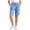 Blue, variant on KyCheLot Kids Boys Girls Denim Shorts Straight Leg Drawstring Elastic Waist Jorts Casual Comfy Jeans with Pockets