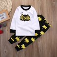 thumbnail image 2 of 2 Pcs Garçons Enfants Batman Hiver 100 % Coton Tenue de Nuit Pyjama Ensemble Vêtement de Nuit Âge pour 2-8 Ans, 2 of 5