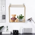 thumbnail image 3 of Grille Étagères Décoration Décoration Samfox Simplement Style Fer Mur Suspendu Étagère de Stockage Rack, 3 of 7