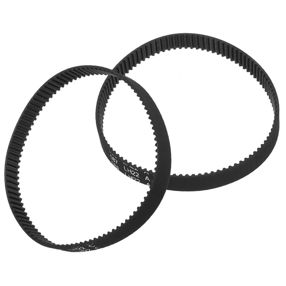 Black Rubber Timing Belt for 3D Printer-Compatible with Wide Range of Models 6mm Width 200mm