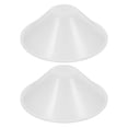 thumbnail image 1 of 2pcs Drift Guard Sprayer Nozzle Spray Shields For Backpack Sprayer High Pressure Sprinkler Head Protector Fan Shaped Plastic Splash Guard For Cars Lawn Mowers, 1 of 8