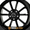 thumbnail image 4 of Platinum 457B Revelation Gloss Black Wheel Rim, 16" x 7" 5 x 100mm +40mm, 4 of 5