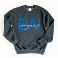 thumbnail image 5 of BYU Cougars Cursive - Women's Graphic Sweatshirt, 5 of 13