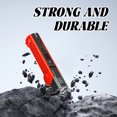 thumbnail image 6 of HIBIBUD Small Flashlight,Strong Magnetic Bottom and Side Pen Clip Flashlight Battery Powered,Rotatable Lamp Head Led Flashlight,Red, 6 of 7