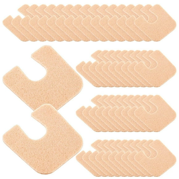 48 pcs U Shaped Callus Pads Callus Cushions Toe Pads Self Adhesive Corn Pads Foot Care