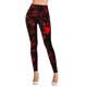 thumbnail image 2 of Gibobby Running Pantalones deportivos Yoga Leggings con estampado Halloween para mujer Leggings elásticos pantalones casuales botas pantalones（Negro， M), 2 of 5
