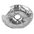 Electric Stove Burner Covers (50 Pack) Disposable Aluminum Foil 6 Inch