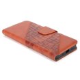 thumbnail image 5 of Funda tipo cartera para iPhone 12 Pro, de piel sintética, con tarjetero, color marrón, 5 of 5