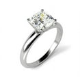 thumbnail image 3 of 2.12 Ct Excellent Cushion Diamond Wedding Rings for Women Solid 18K White Gold Size 8.5, 3 of 8