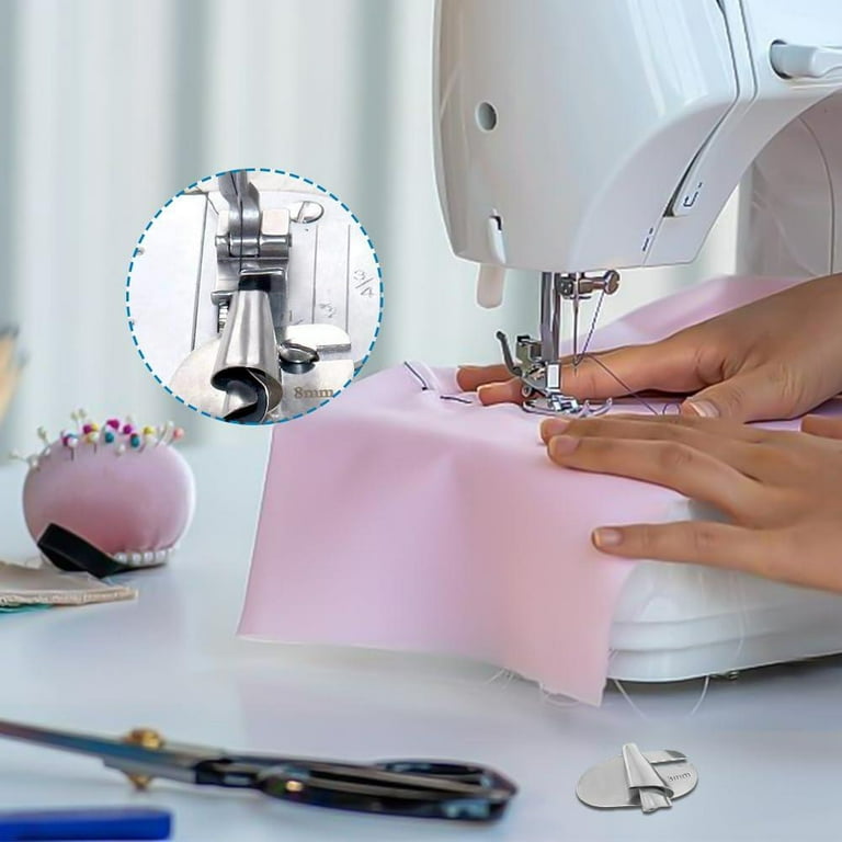2024 Upgraded Adjustable Sewing Rolled Hemmer Foot, Brazil