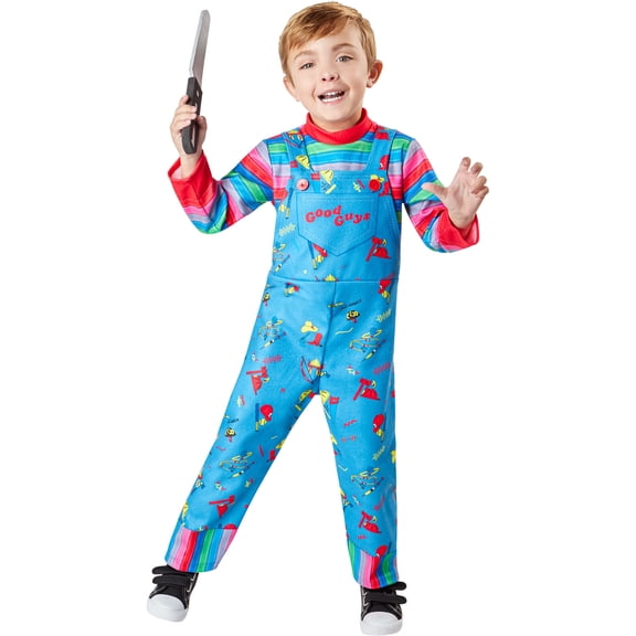 Child's Play 2 Chucky Costume Set for Toddlers by Rubies, Boys 2T