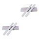 thumbnail image 4 of Guardurnaity 10 Pieces Dual-sided Nail File Durable Fingernail Tools Convenient Shaping Tool Accessory Trimming for Home Salon Using Gris blanco 2piezas, 4 of 6