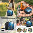 thumbnail image 5 of ZUXONGSY Stained Glass Turtle Coral Fish Print School Backpack for Teens Girls Boys, 4-in-1 Kids Backpack Bookbag Set School Bags with Lunch Box Pencil Case and Water Bottle Holder, 5 of 6