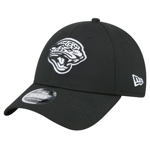 Men's New Era Black Jacksonville Jaguars Main B-Dub 9FORTY Adjustable Hat