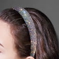 thumbnail image 3 of Diademas Anchas de imitación de cristal Sunnimix para el cabello con Diamantes de imitación, 3 of 8