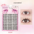 thumbnail image 1 of ANJOSIRMA 10 Rows DIY Eyelash Extension Set Natural Soft Cluster False Eyelashes C/D Curl Anime eyelashes beauty eye lashes, 1 of 5