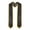Black, variant on Graduation Stole 2026, Trimmed Edge Satin Academic Sash for Graduation Gown, Unisex Stole for Graduation Academic Events, Multi Colors,S