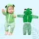 thumbnail image 3 of Juguetes de piscina, juguetes para bebés, juguetes para niños pequeños, ropa de niña, conjunto de juego con capucha, muñeca de simulación Sharf, pijama con cremallera, ropa de muñeca, peto, peto, 3 of 5