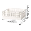 thumbnail image 3 of Fmbmuo Desktop Folding Storage Box , Multifunctional Box Cosmetics , Miscellaneous Basket For Home Bathroom Bedroom Office Sundries Cosmetics Toys, 3 of 6