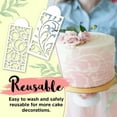 thumbnail image 3 of TIMIFIS Cake Pop Mold Kitchen Essentials 10PCS Cake Lace Decoration Stencil Spray Pattern Tools DIY Mould Flower Wall Kitchen GadgetsFall s, 3 of 7