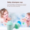 thumbnail image 3 of Lindo oso bebé baño taza recién nacido niños ducha champú tazas Bailer (verde) Tmvgtek Para estrenar, 3 of 5