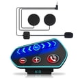 thumbnail image 1 of Casco de motocicleta Auriculares Inalámbricos Manos libres Llamada Estéreo IP67 Auriculares recargables a prueba de agua Compatible con Bluetooth 5.0 Mic Advancent  EL005121-00B, 1 of 2