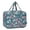 Blue, variant on WANDF Floral Travel Duffel Bags for Women - 25L Waterproof Gym Bag, Laptop Carry-On Luggage, Weekend Travel Organizer(Black Floral)