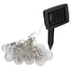 thumbnail image 3 of Cadena de luces, cadena de energía solar de 20 LED, cadena de luces LED, cadena de luces de energía solar, elegante y moderna, 3 of 8