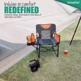thumbnail image 2 of Silla Camping Directors SUNNYFEEL, resistente, con mesa auxiliar, 2 of 7