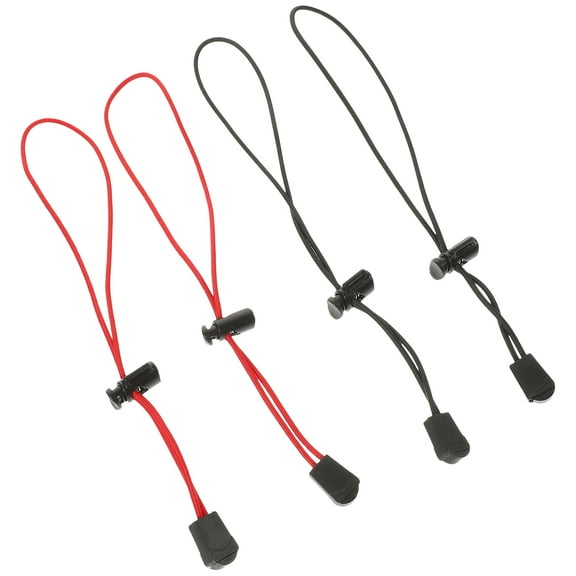 STOBOK 4Pcs Multi-Functional Elastic Fixing Rope for Outdoor Travel and Camping