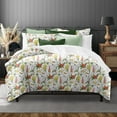 thumbnail image 6 of 6ix Tailors  Vintage Botanicals White Twin Size Comforter & 1 Pillow Sham Set - 2 Piece, 6 of 9
