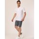 thumbnail image 4 of Pantalones Cortos de Verano Lars Amadeus 32 Gris Oscuro, 4 of 6