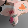thumbnail image 5 of Pink Beagle and Flower Rectangle Tablecloth 60"x102",Waterproof Polyester Rectangle Table Cloth, Wipeable Spillproof Polyester Tablecloth for Dining, Camping, Indoor and Outdoor, 5 of 6