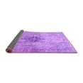 thumbnail image 2 of Ahgly Company Indoor Square Persian Purple Traditional Area Rugs, 3' Square, 2 of 4