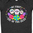 thumbnail image 4 of Inktastic My 1st Day of the Dead with Sugar Skulls and Flowers Boys or Girls Baby Bodysuit, 4 of 5